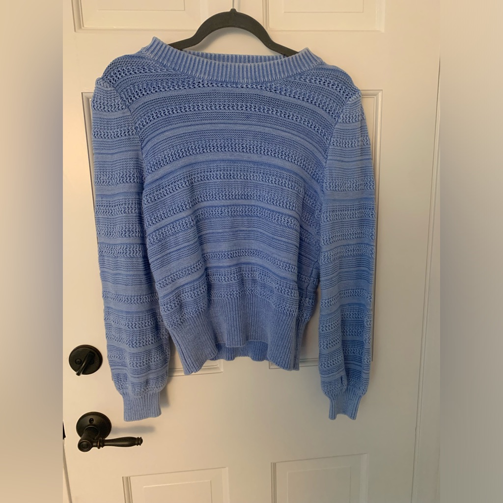 Faherty Brand Blue Sweater
